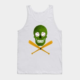 Baseball Skull Tank Top